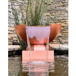 Oase chrličová mísa kulatá Ø 75cm (měděný vodní prvek)