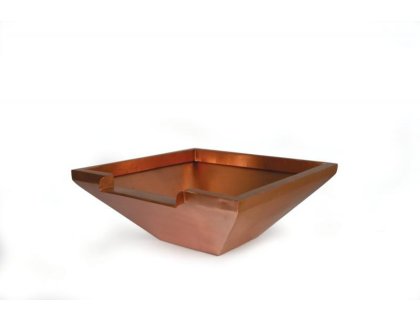 Oase chrličová mísa hranatá 50x50cm (měděný vodní prvek)