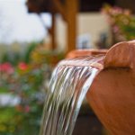 Oase chrličová mísa hranatá 50x50cm (měděný vodní prvek)