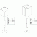 Oase Cube 70 (stojan na cortenové prvky)