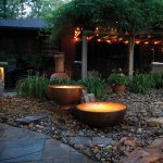 Oase chrličová mísa kulatá Ø 50cm (měděný vodní prvek)