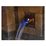 Oase nástěnný chrlič-elipsa (bronzový vodní prvek)