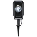 Zahradní sloupek (dvojnásobná zásuvka + časovač) NEW