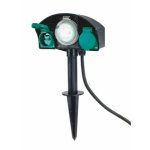 Zahradní sloupek (dvojnásobná zásuvka + časovač)