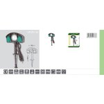 Zahradní sloupek (dvojnásobná zásuvka + časovač)