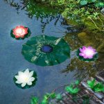 Pontec PondoSolar Lily LED set 3 (vodní lekníny s osvětlením)