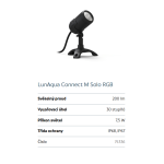 Oase LunAqua Connect M Solo RGB (jezírkové LED/RGB osvětlení)