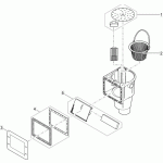 Oase ProfiSkim Wall 100 (užší nástavec na rozšíření skimmeru)