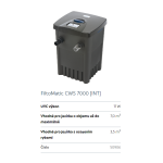 Oase FiltoMatic 7000 CWS (průtokový filtr+UV na 2m3)