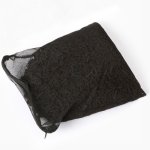 Sáček na jemná filtrační média se zipem černý (60x40cm)