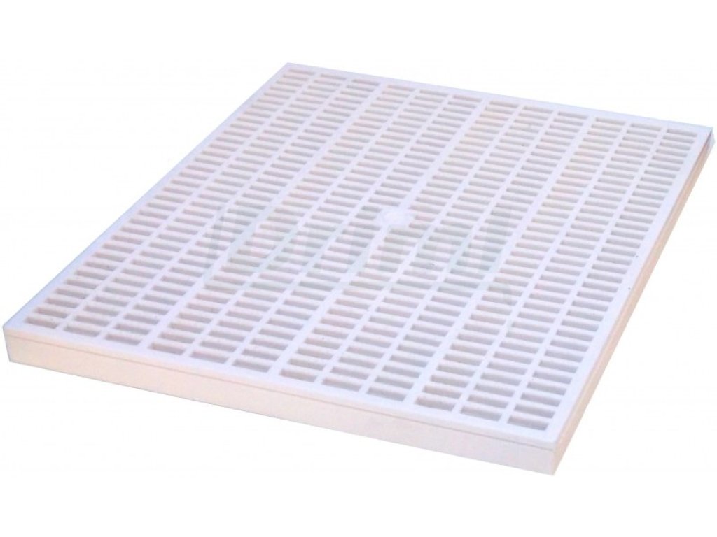 Rošt filtrační bílý silný (90x70x5cm)