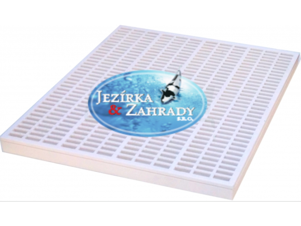 Rošt filtrační bílý silný (90x70x5cm)