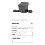 Oase BioSmart set 7000 (průtokový filtrační set na 1,7m3)