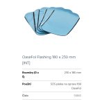 OaseFol Flashing - záplata na kaučukovou fólii (180x230mm)