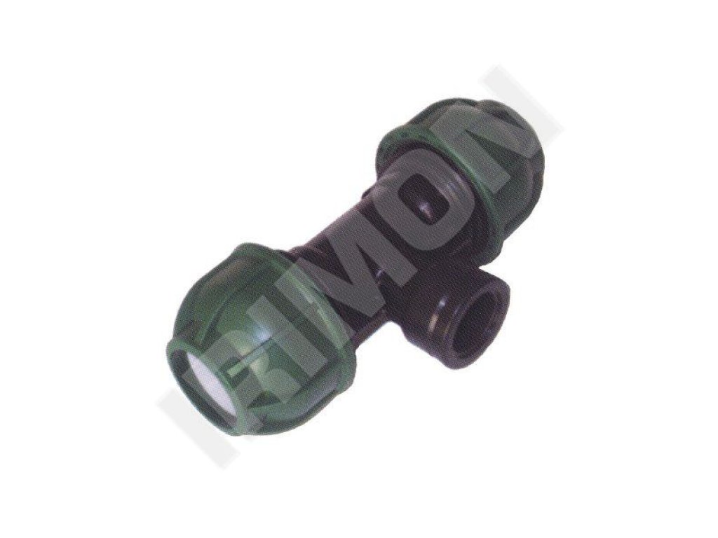 T-kus s vnitřním závitem na odbočce 25x1''x25mm