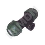 T-kus s vnitřním závitem na odbočce 32x1''x32mm