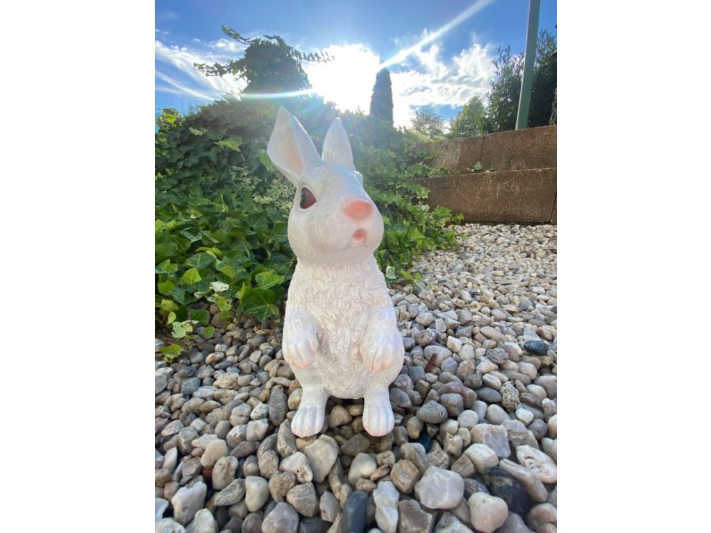 Králík bílý střední (polyston)