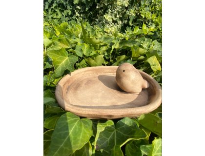 Pítko s ptáčkem (keramika)