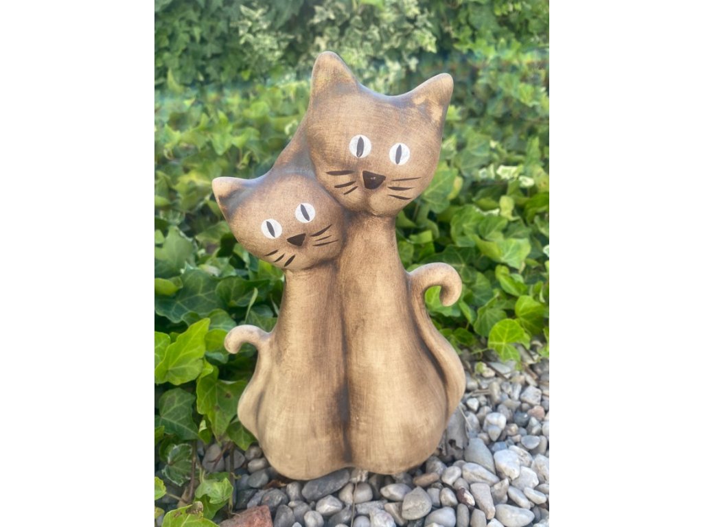 Kočky menší (keramika)