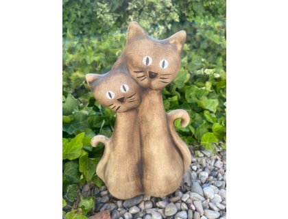 Kočky menší (keramika)