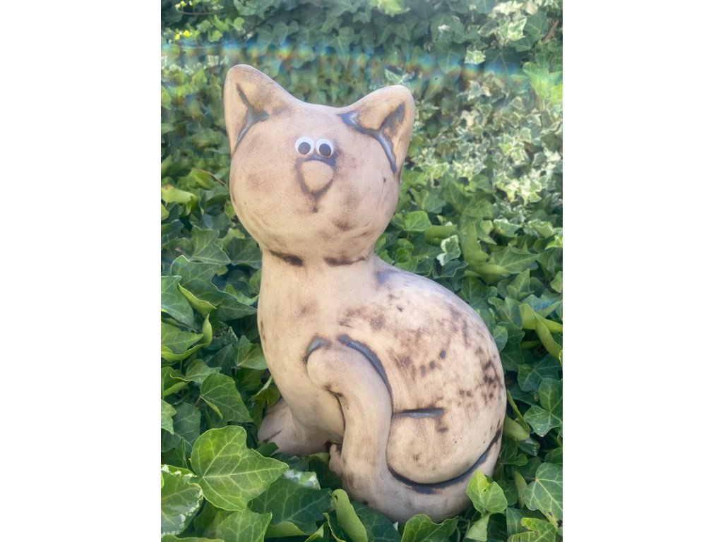 Kočka velká (keramika)