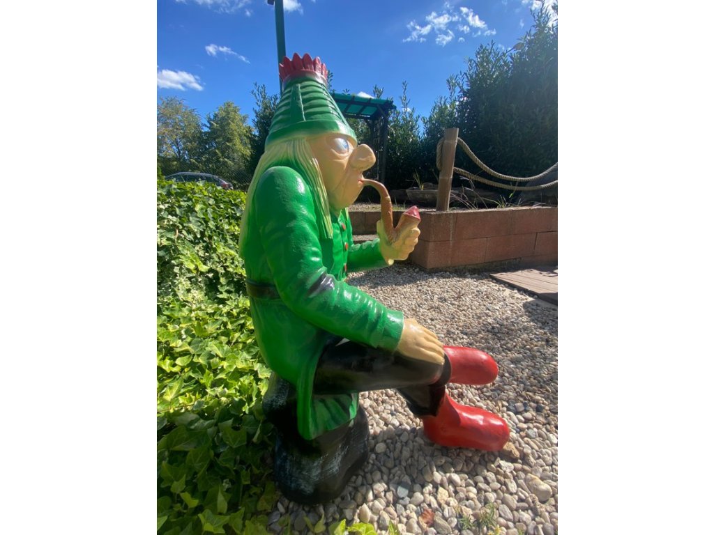 Vodník sedící maxi (keramika)