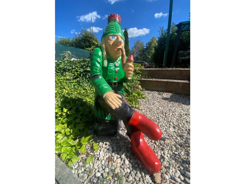 Vodník sedící maxi (keramika)