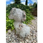 Pes design kamínky (magnesium)