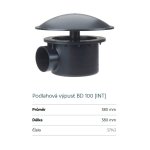 Oase jezírková gula-dnová vpusť (110mm)