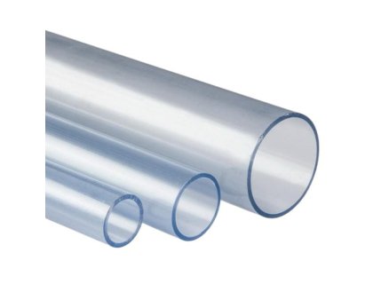 PVC transparentní trubka 50mm/2,4mm (1bm)
