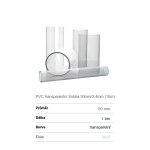 PVC transparentní trubka 50mm/2,4mm (1bm)
