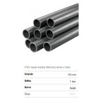 PVC šedá trubka 50mm/2,4mm (1bm)