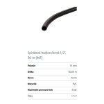 Oase jezírková černá hadice 13mm - ½“ (1bm)