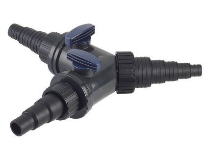 Oase Y- kus 1½“ hadicový rozdělovač s regulací (25/32/38mm)