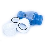 Valterra PVC zpětná klapka 50mm (bez pružiny)