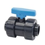 PVC kulový dvoucestný ventil (40mm)