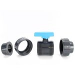 PVC kulový dvoucestný ventil (32mm)