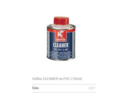 Griffon Cleaner - čistič na PVC (125ml)