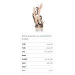 Oase biOrb dekorace mořští koníci přírodní M