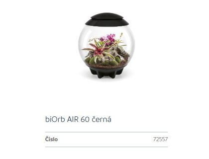Oase biOrb AIR 60 (terárium černé)