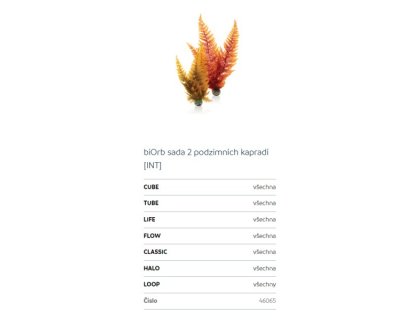 Oase biOrb set rostlin podzimní barvy