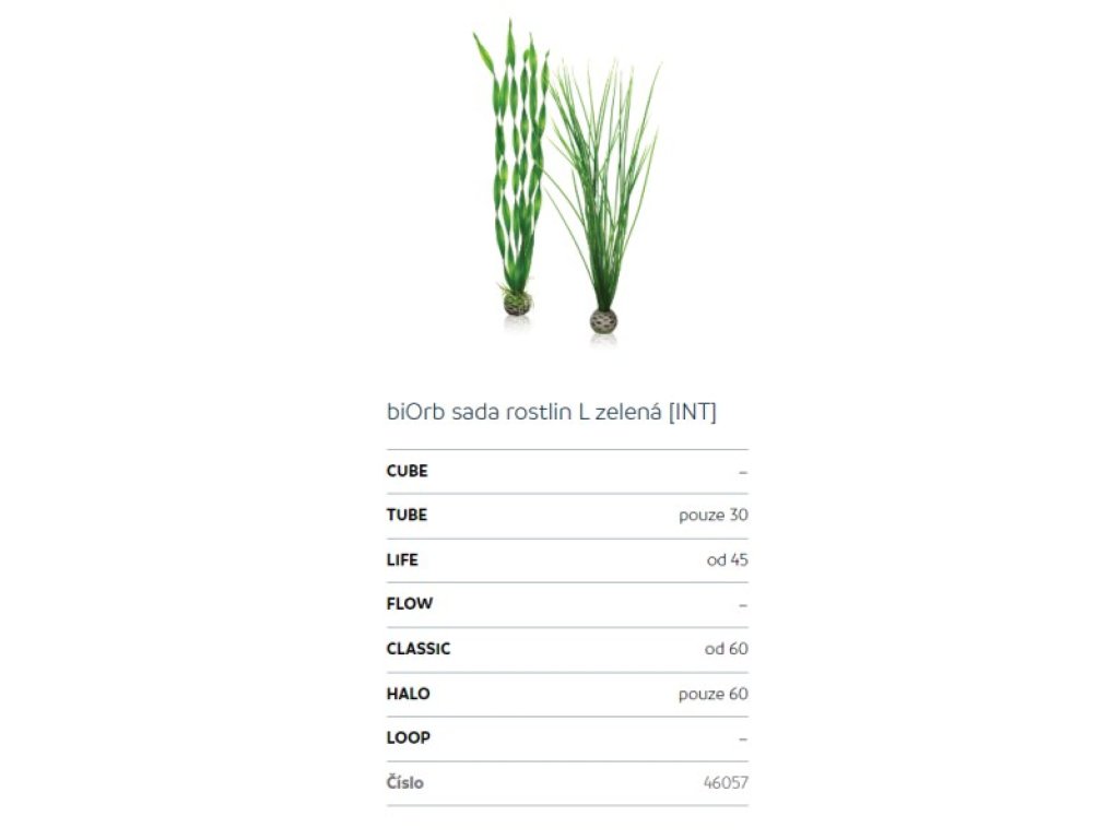 Oase biOrb set rostlin zelené L