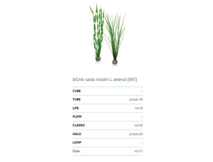 Oase biOrb set rostlin zelené L