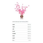 Oase biOrb rostlina Bonsai Ball růžová