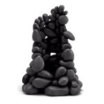 Oase biOrb dekorace oblázky černé S