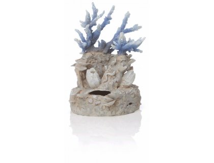 Oase biOrb dekorace korálový útes modrý
