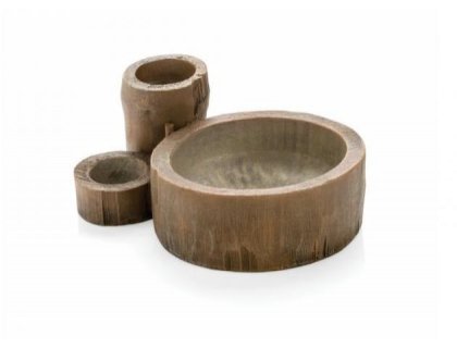 Oase biOrb Bambus hnědé misky S