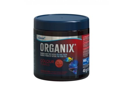 Oase ORGANIX Colour Flakes akvarijní krmivo pro vybarvení ryb 250ml