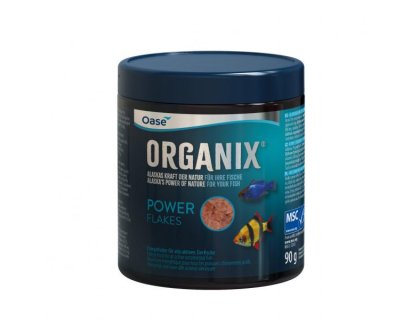 Oase ORGANIX Power Flakes akvarijní krmivo pro býložravé ryby 550ml