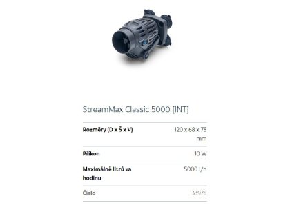Oase StreamMax Classic 4000 akvarijní čerpadlo
